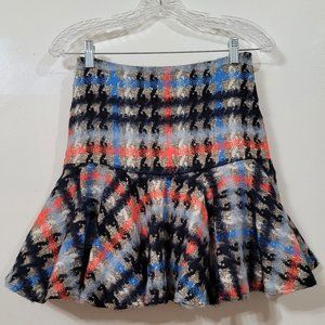 Milly Wool Blend Skirt - Size 0